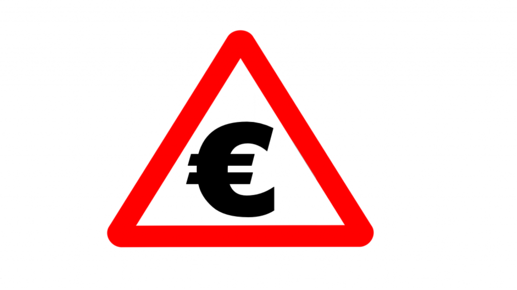 waarschuwing euro